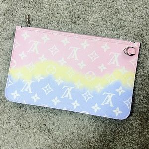 Louis Vuitton Neverfull Pochette Limited Edition Escale Authentic